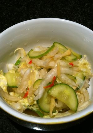 サッパリ！野菜の簡単ちょい漬け-レシピのメイン写真