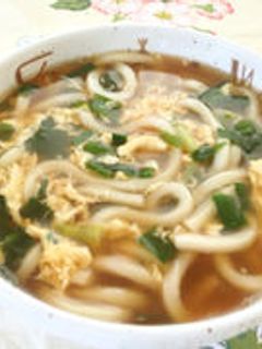 シンプルにらたまうどん♪-レシピのメイン写真