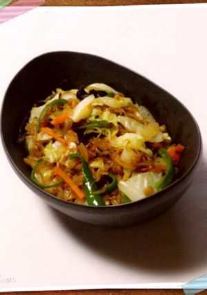 太らない☆白滝焼きビーフン-レシピのメイン写真