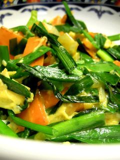 ニラと卵の野菜炒め-レシピのメイン写真