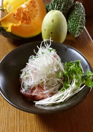 マグロの塩ダレ仕立て-レシピのメイン写真