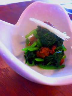 ほうれん草と赤貝の和え物-レシピのメイン写真