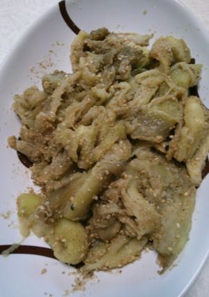 焼きナスごま和え-レシピのメイン写真