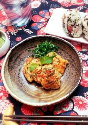 しそチーズつくね*-レシピのメイン写真