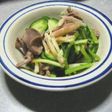 砂肝ときゅうりの酢の物