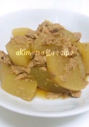簡単ホクホク大根とツナのこっくり煮♪-レシピのメイン写真