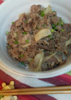 うまっ☆うちの塩牛丼-レシピのメイン写真