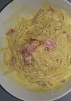 豆乳カルボナーラ-レシピのメイン写真