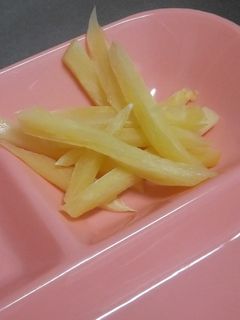 電子レンジでなんちゃってポテトフライ-レシピのメイン写真