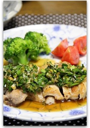 チキンソテー*ニラねぎソース-レシピのメイン写真