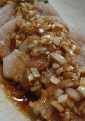 簡単！豚肉のネギたっぷり香味だれ-レシピのメイン写真