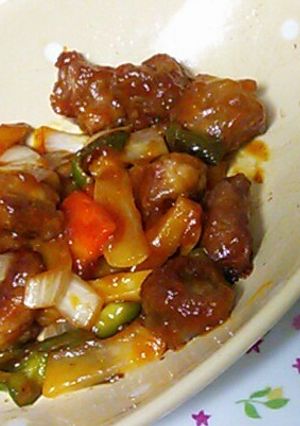しっかり味の酢豚-レシピのメイン写真