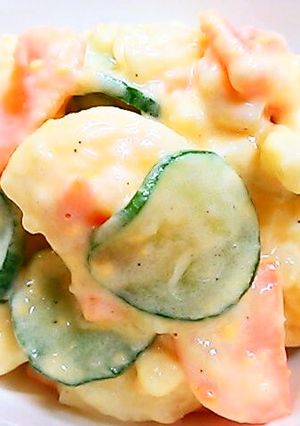 簡単☆アイディア満載☆ひと鍋ポテトサラダ-レシピのメイン写真