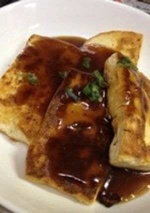 あんかけ豆腐ステーキ-レシピのメイン写真