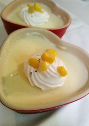 とうもろこしプリン-レシピのメイン写真