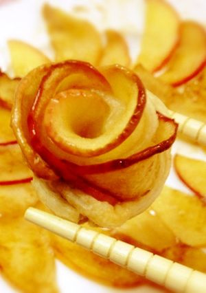 バラのアップルパイ-レシピのメイン写真