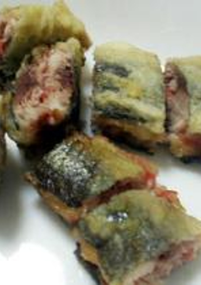 梅はさみ揚げ-レシピのメイン写真