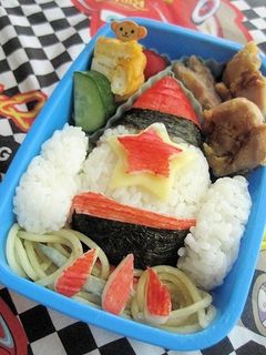 ロケットのお弁当(幼稚園)(キャラ弁)-レシピのメイン写真
