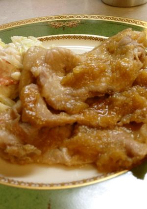 玉ねぎ漬けの生姜焼き(o^^o)-レシピのメイン写真