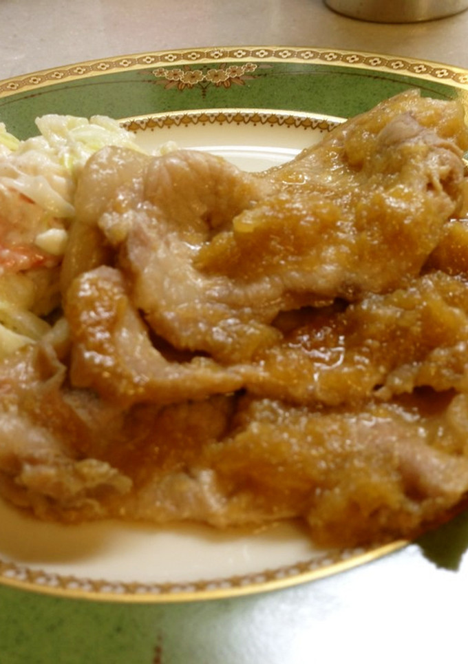 玉ねぎ漬けの生姜焼き(o^^o)-レシピのメイン写真