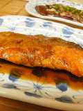 ＊お弁当に＊鮭の照り焼き＊