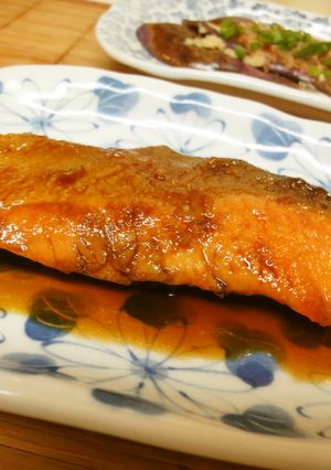 ＊お弁当に＊鮭の照り焼き＊-レシピのメイン写真