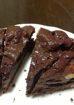 スプーン1本♪簡単チョコレートケーキ-レシピのメイン写真