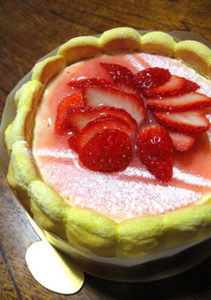 *苺のシャルロット*-レシピのメイン写真