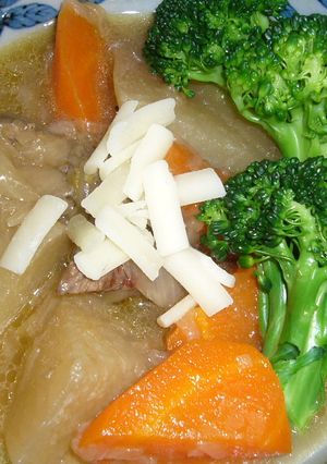 ながら料理　具沢山のオニオンスープ-レシピのメイン写真