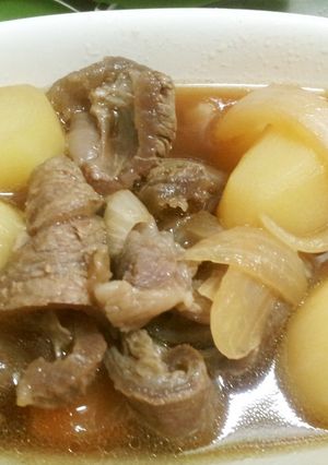 すじ好きのための肉じゃが-レシピのメイン写真