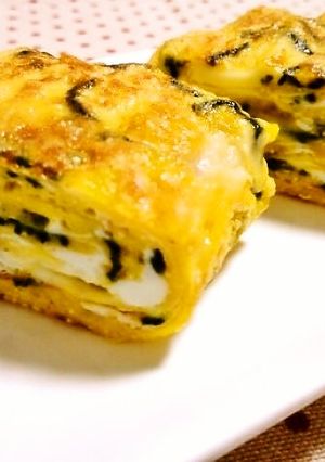 簡単♪明太チーズ×海苔の卵焼き-レシピのメイン写真
