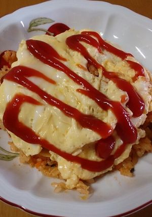 卵1つで*オムライス*-レシピのメイン写真