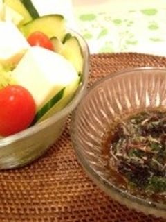豆腐サラダを簡単ボリュームアップ!-レシピのメイン写真