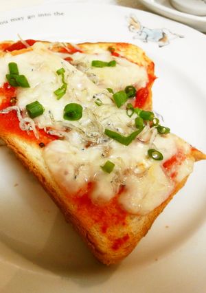 ＊じゃことチーズのピザトースト＊-レシピのメイン写真