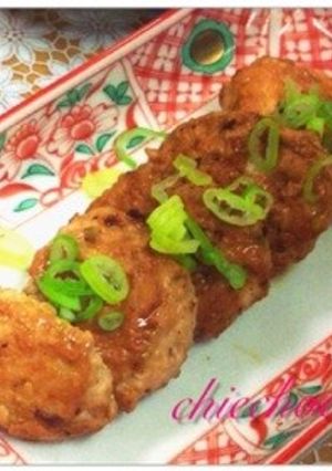 居酒屋より美味！ふわふわのお月見つくね-レシピのメイン写真