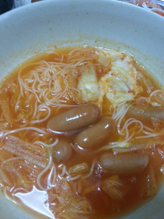 キムチチーズそうめん-レシピのメイン写真