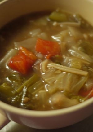 残り野菜でみみストローネ-レシピのメイン写真