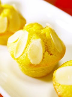 ハロウィンに★アーモンドかぼちゃマフィン-レシピのメイン写真