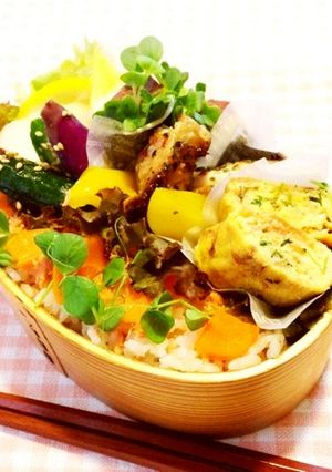 オータムランチ弁当～♪-レシピのメイン写真