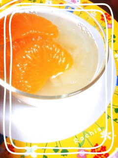 桃缶で作る!簡単ももゼリー♡-レシピのメイン写真