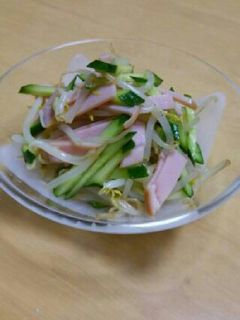 もやしの中華サラダ-レシピのメイン写真