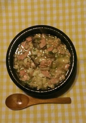 鮭と卵のお手軽スープ♪-レシピのメイン写真