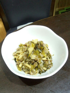 ジューシー♪高菜&豚肉の細切り炒め-レシピのメイン写真