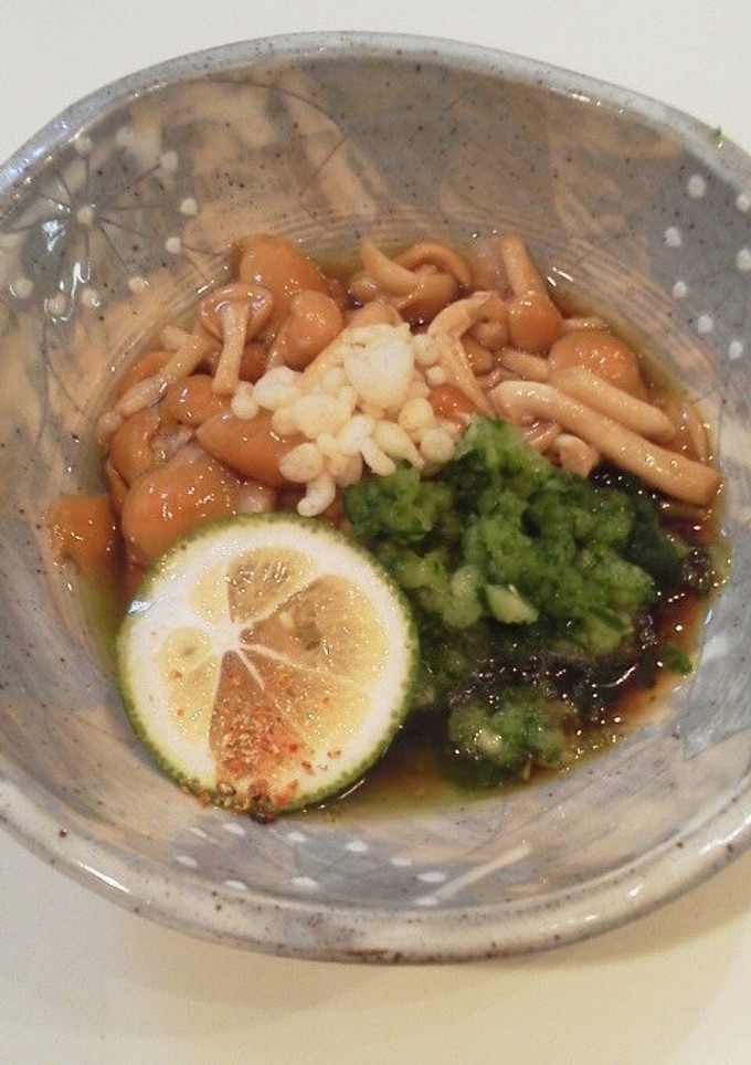 なめこの胡瓜おろし和え-レシピのメイン写真