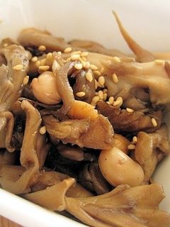 まいたけと大豆の炒め物-レシピのメイン写真