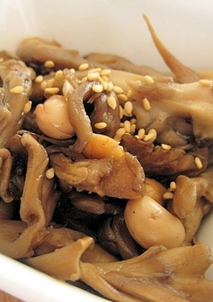 まいたけと大豆の炒め物-レシピのメイン写真