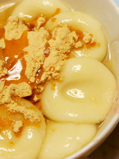 豆腐の白玉♪はちみつきなこがけ-レシピのメイン写真