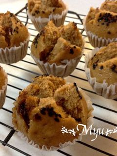 *ふわもち♡黒糖蒸しパン*-レシピのメイン写真