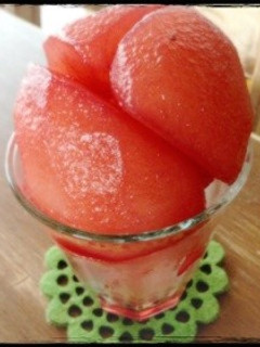 簡単梨の赤ワイン煮-レシピのメイン写真