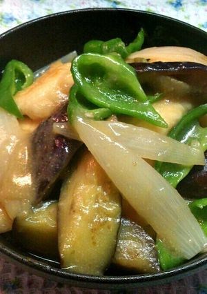 なすと鶏胸肉の甘味噌炒め-レシピのメイン写真